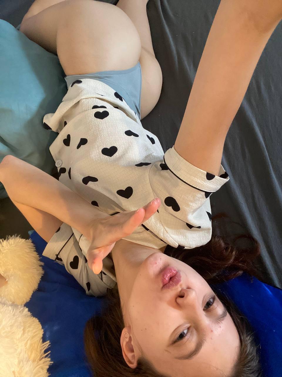 A cozy shot with Your princess — straight from Doha